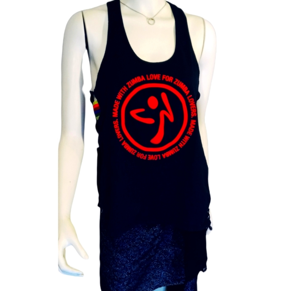 Zumba Wear top woman size L halter.